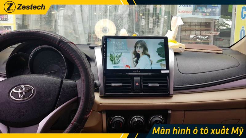 gan man hinh dvd cho xe o to